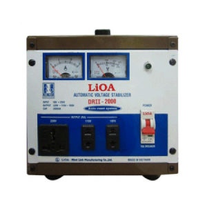 Sử dụng ổn áp Lioa DRII-2000 2KVA 50V-250V 1 pha cho mọi trường điện tiêu dùng đem lại hiệu quả ổn định dòng điện và cung cấp một nguồn điện áp hoạt động ổn định cho khách hàng tổng thời gian sử dụng lâu dài.