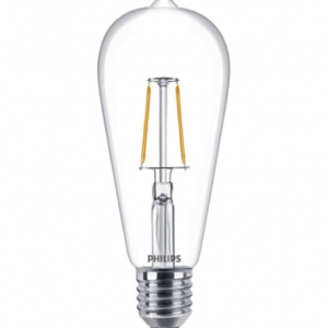 Bóng đèn LED FILA 2.3-25W E27 2700K ST64 Philips với thiết kế đơn giản nhưng tinh tế tích hợp công nghệ Led mang đến cho người sử dụng dòng sản phẩm đèn led sợi quang tương đồng về hình dáng với đèn sợi đốt truyền thống nhưng tính năng và đặc điểm lại khác xa.